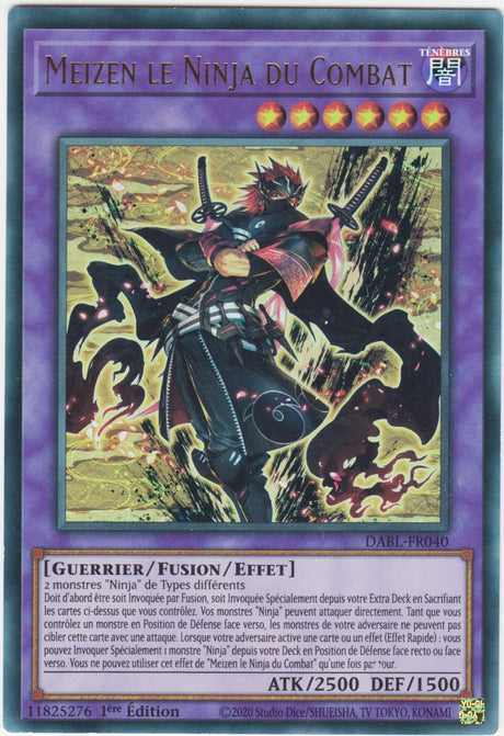 Meizen le Ninja du Combat - DABL-FR040