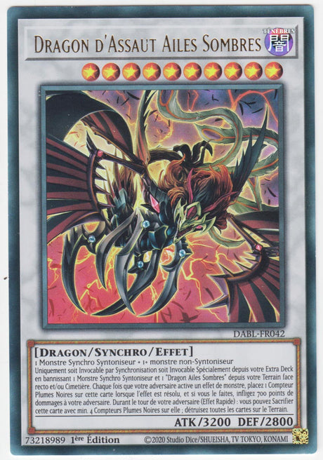 Dragon d'Assaut Ailes Sombres - DABL-FR042