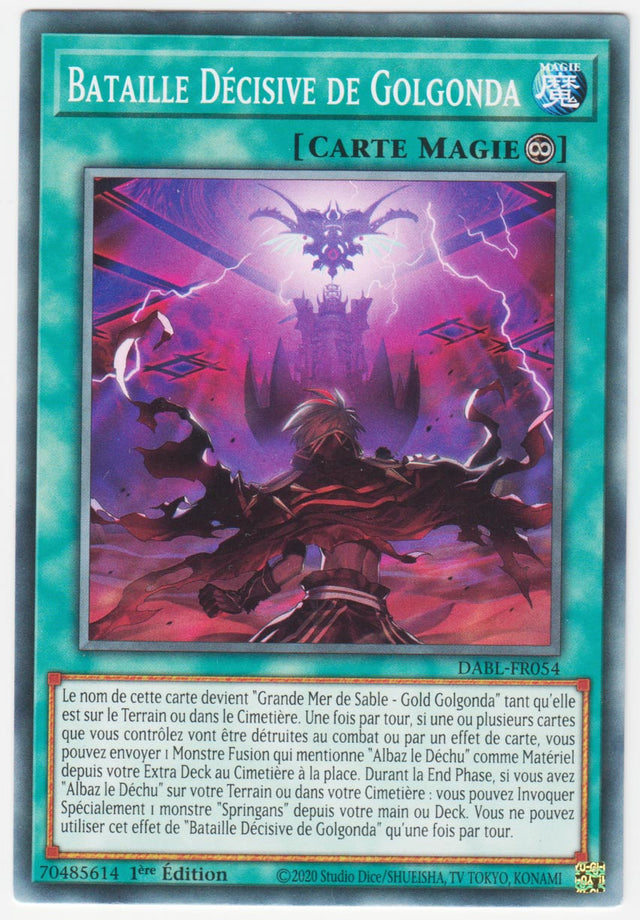 Bataille Décisive de Golgonda - DABL-FR054