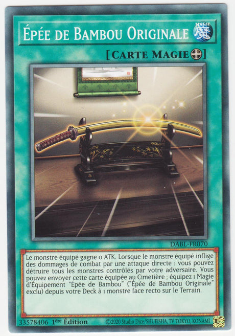 Épée de Bambou Originale - DABL-FR070