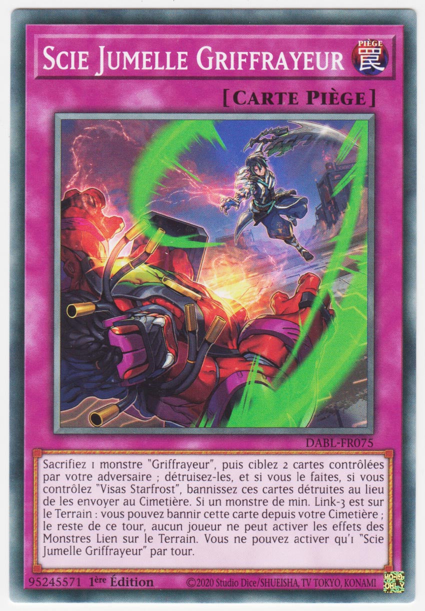 Scie Jumelle Griffrayeur - DABL-FR075