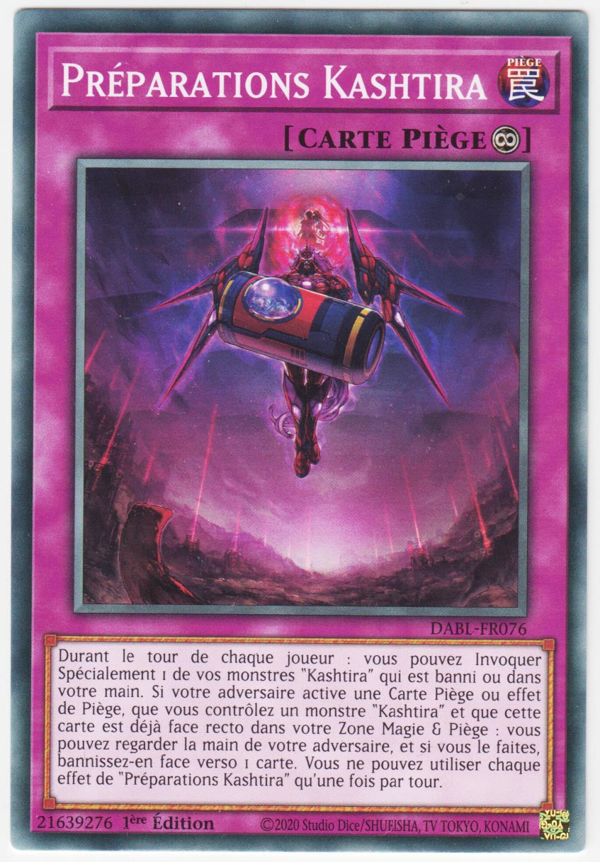 Préparations Kashtira - DABL-FR076