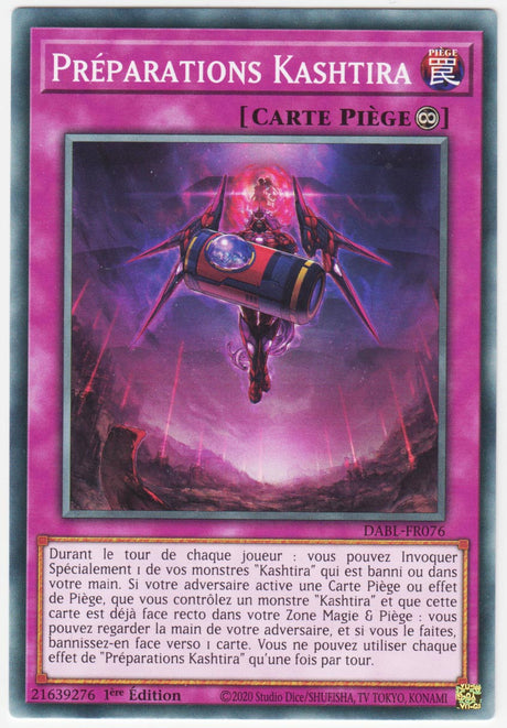 Préparations Kashtira - DABL-FR076