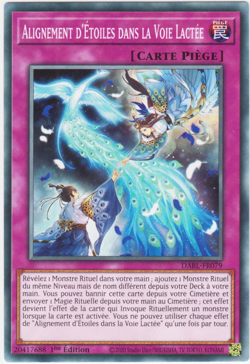 Alignement d'Étoiles dans la Voie Lactée - DABL-FR079