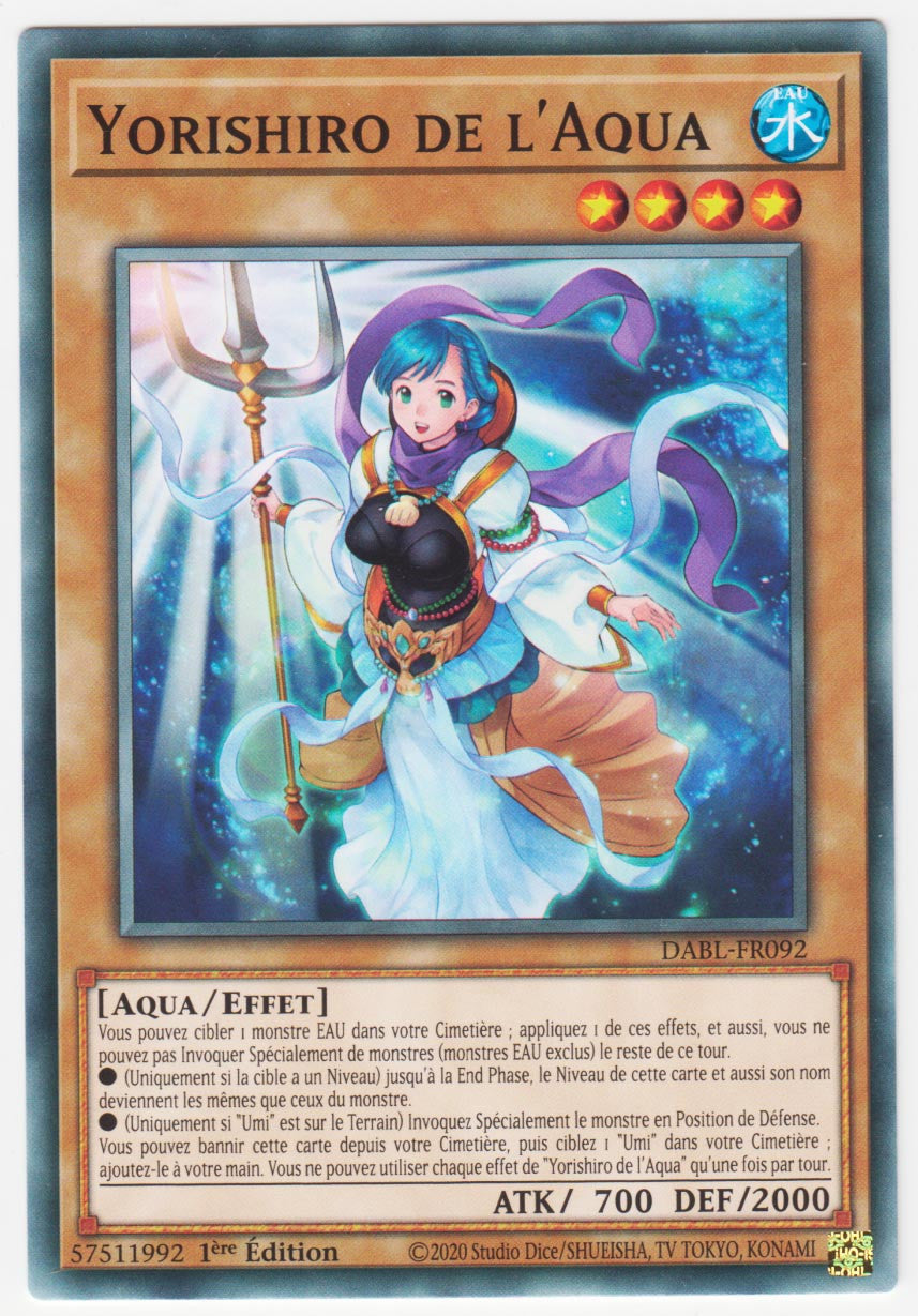 Yorishiro de l'Aqua - DABL-FR092
