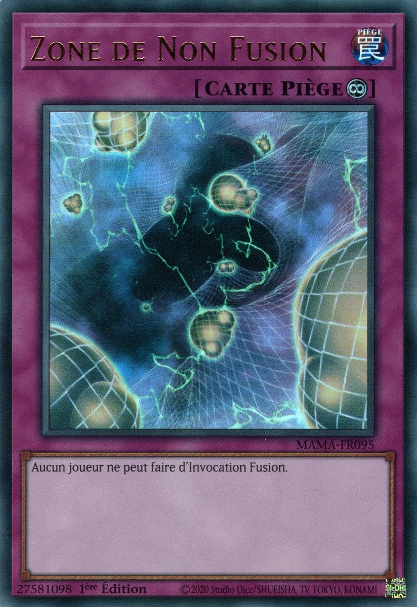 Zone de Non Fusion - MAMA-FR095