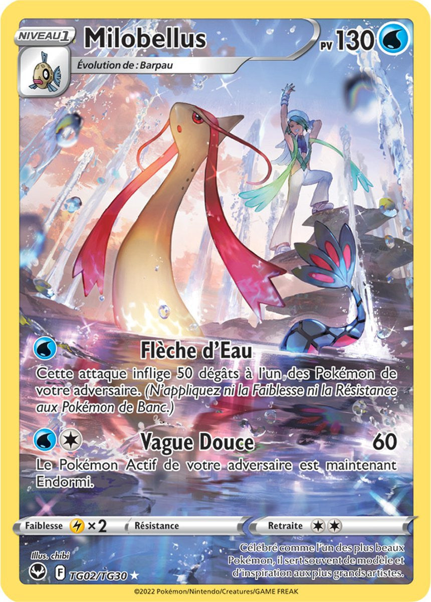 Milobellus - TG02/TG30 - Full Art Secrète - Carte Pokémon Tempête Argentée EB12