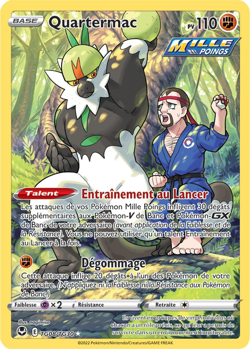 Quartermac - TG08/TG30 - Mille Poings Secrète - Carte Pokémon Tempête Argentée EB12