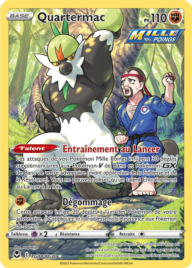 Quartermac - TG08/TG30 - Mille Poings Secrète - Carte Pokémon Tempête Argentée EB12