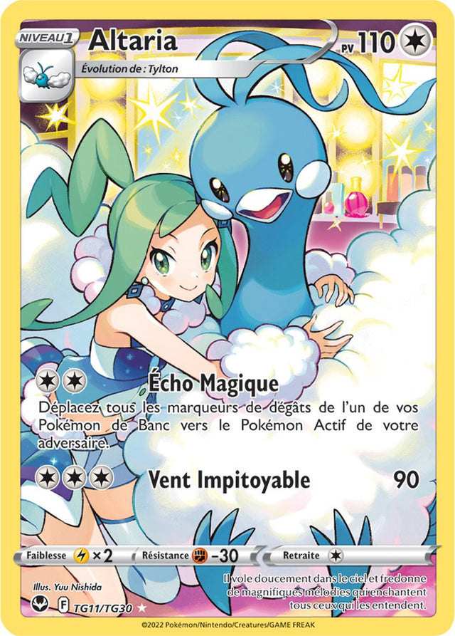 Altaria - TG11/TG30 - Full Art Secrète - Carte Pokémon Tempête Argentée EB12