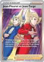 Jean-Fleuret et Jean-Targe - TG28/TG30 - Dresseur Full Art Secrète - Carte Pokémon Tempête Argentée EB12
