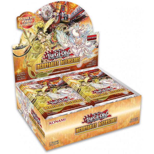 Yu-Gi-Oh! Display / Boite de 24 Boosters Incroyables Défenseurs