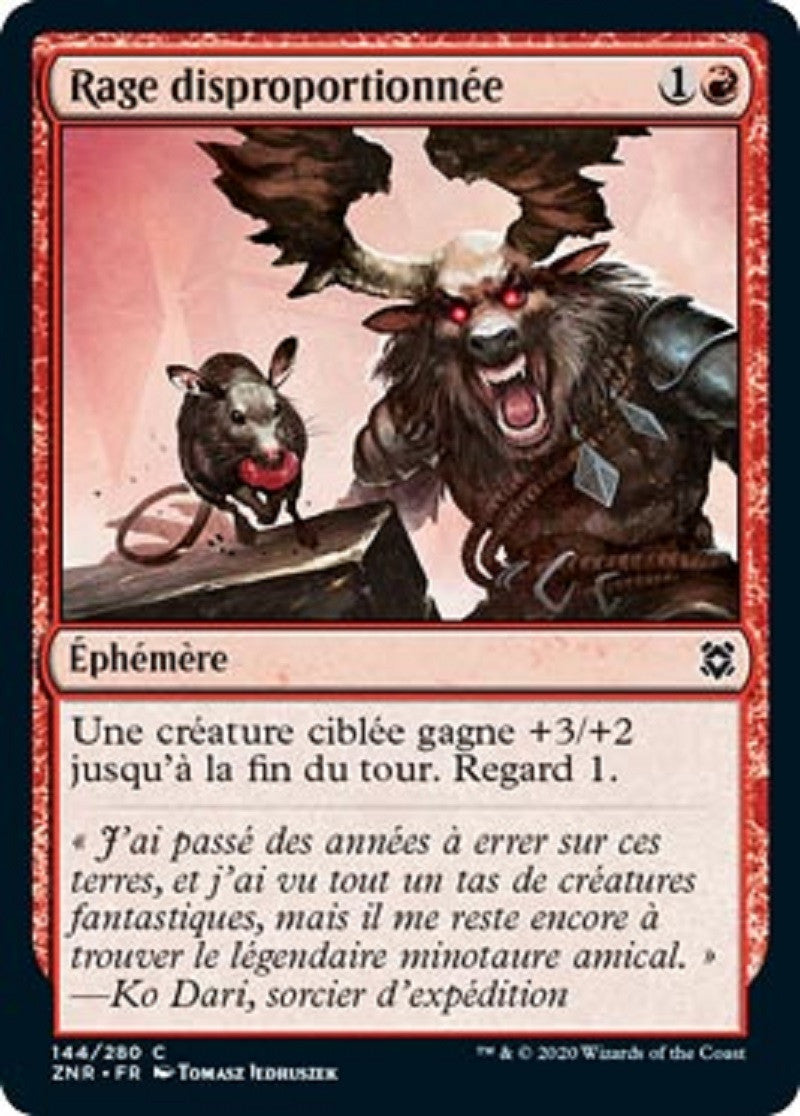 image ZNR_144/280 Rage disproportionnée