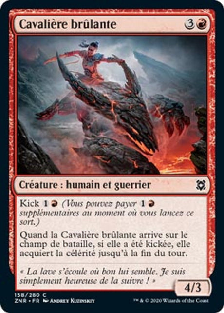 image ZNR_158/280 Cavalière brûlante