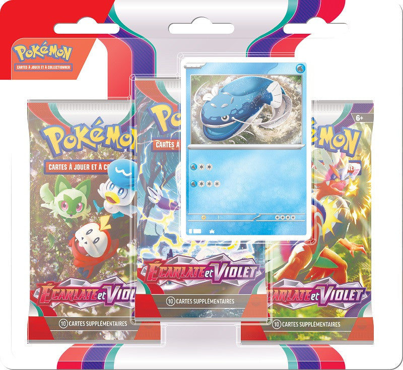 Pokémon - Tri-Pack SV01 Écarlate et Violet : Oyacata