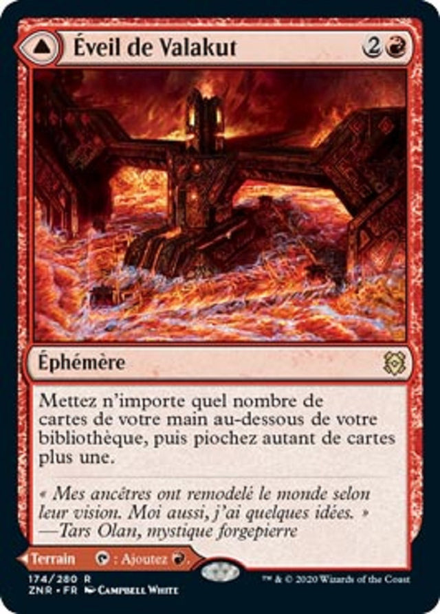 image ZNR_174/280 Éveil de Valakut // Forgepierre de Valakut