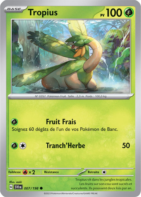 Tropius - 007/198 - Carte Pokémon Écarlate et Violet EV01