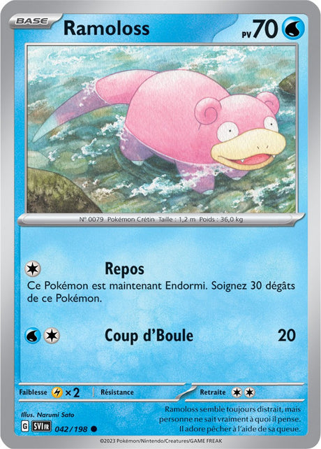 Ramoloss - 042/198 - Carte Pokémon Écarlate et Violet EV01