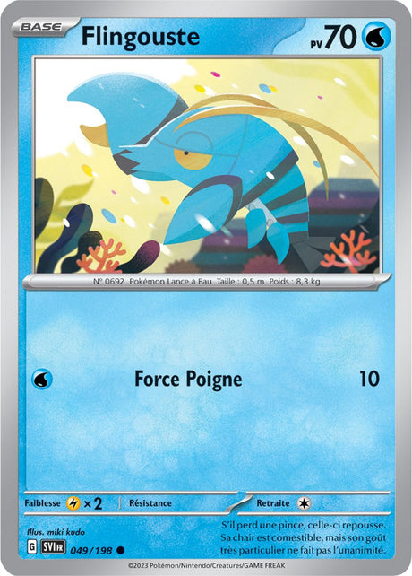 Flingouste - 049/198 - Carte Pokémon Écarlate et Violet EV01