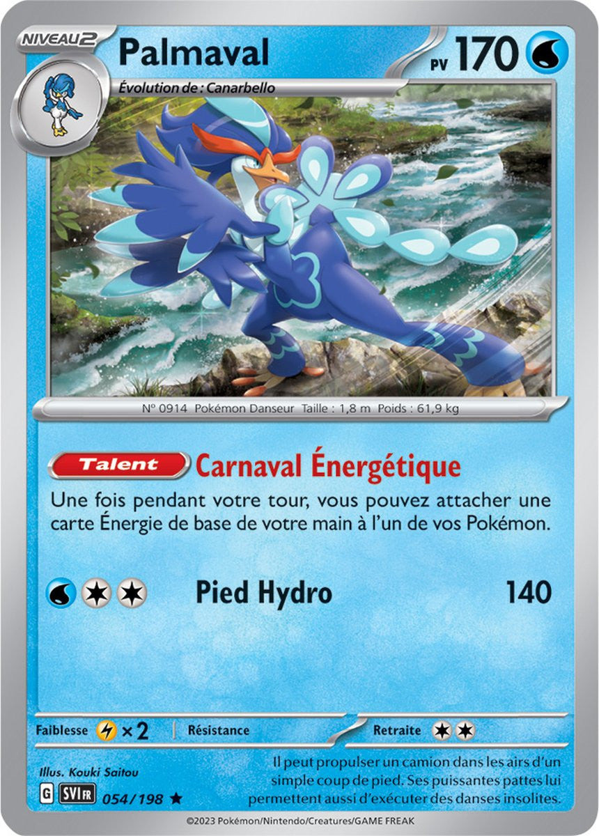 Palmaval - 054/198 - Carte Pokémon Écarlate et Violet EV01