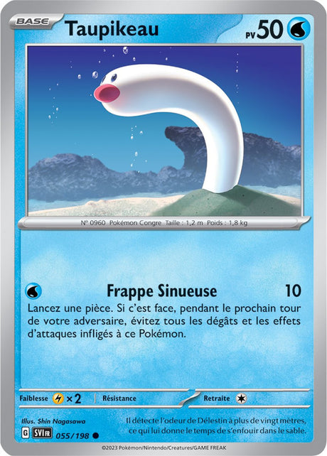 Taupikeau - 055/198 - Carte Pokémon Écarlate et Violet EV01