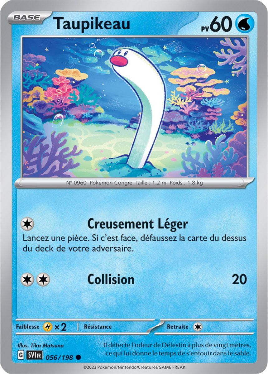 Taupikeau - 056/198 - Carte Pokémon Écarlate et Violet EV01