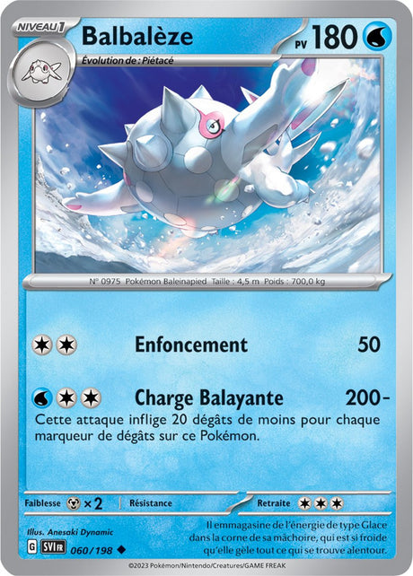 Balbalèze - 060/198 - Carte Pokémon Écarlate et Violet EV01