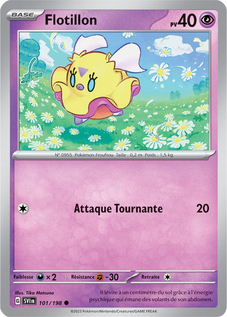 Flotillon - 101/198 - Carte Pokémon Écarlate et Violet EV01