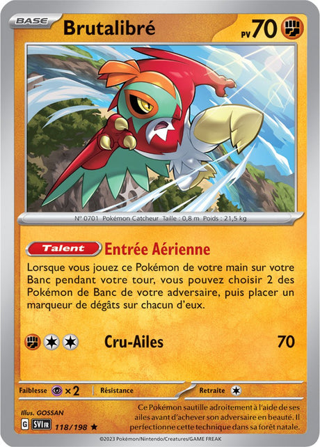 Brutalibré - 118/198 - Carte Pokémon Écarlate et Violet EV01