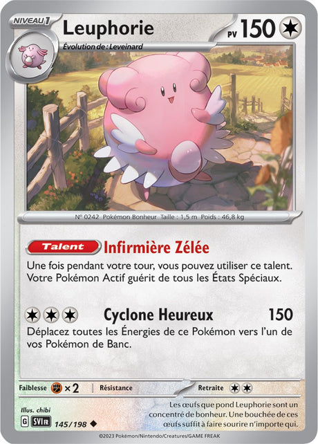 Leuphorie - 145/198 - Carte Pokémon Écarlate et Violet EV01