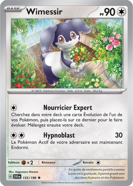 Wimessir - 153/198 - Carte Pokémon Écarlate et Violet EV01