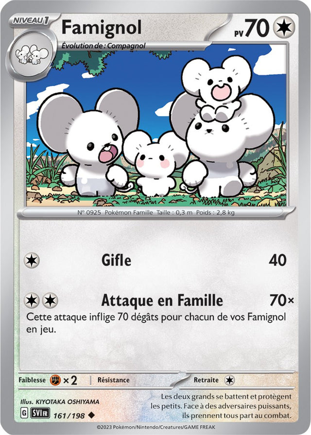 Famignol - 161/198 - Carte Pokémon Écarlate et Violet EV01