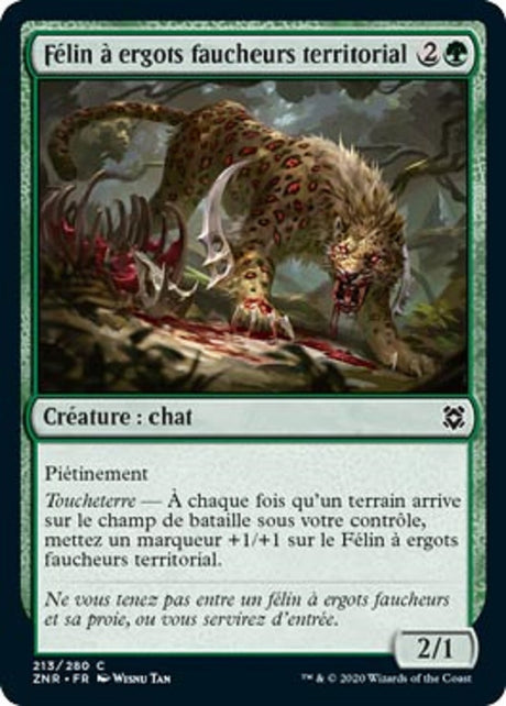 image ZNR_213/280 Félin à ergots faucheurs territorial