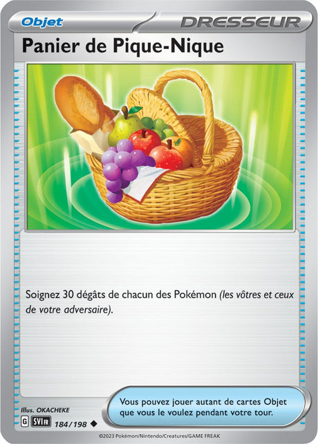Panier de Pique-Nique - 184/198 - Carte Pokémon Écarlate et Violet EV01
