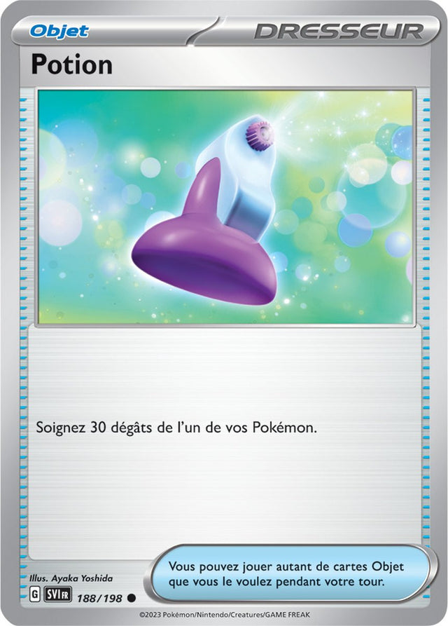 Potion - 188/198 - Carte Pokémon Écarlate et Violet EV01
