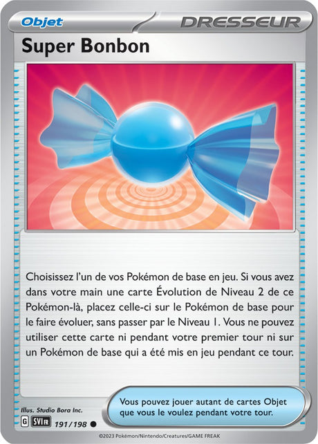 Super Bonbon - 191/198 - Carte Pokémon Écarlate et Violet EV01