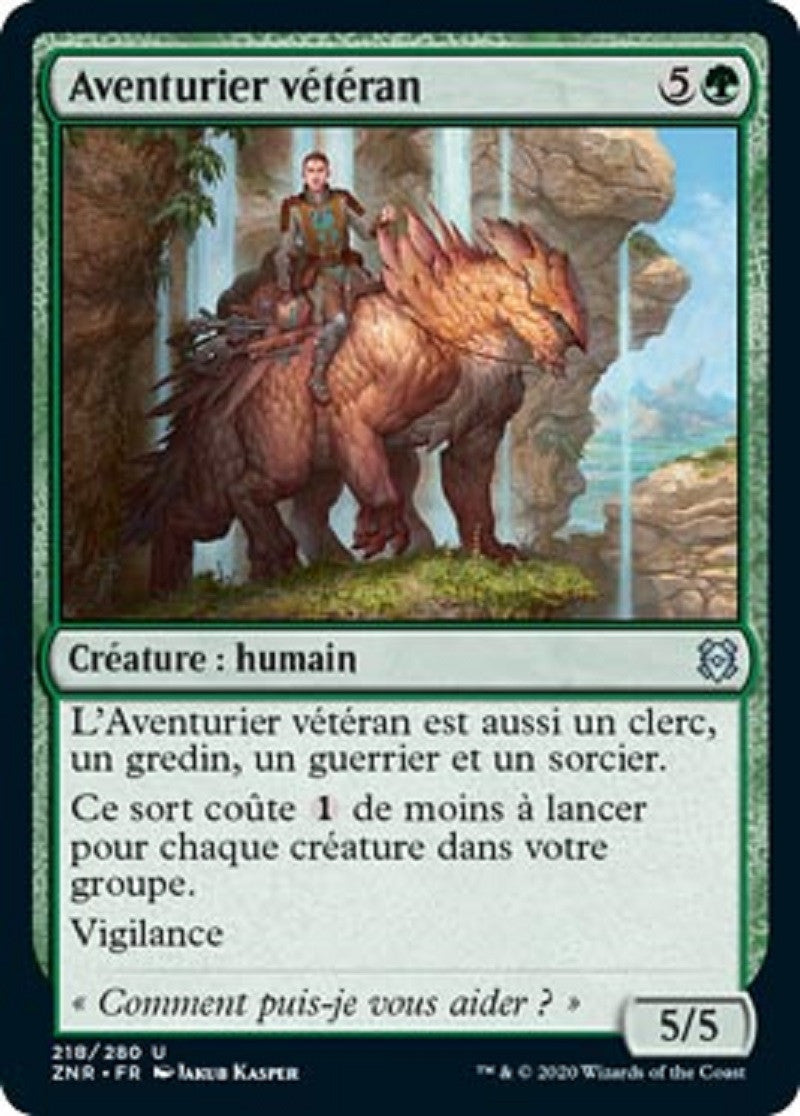 image ZNR_218/280 Aventurier vétéran