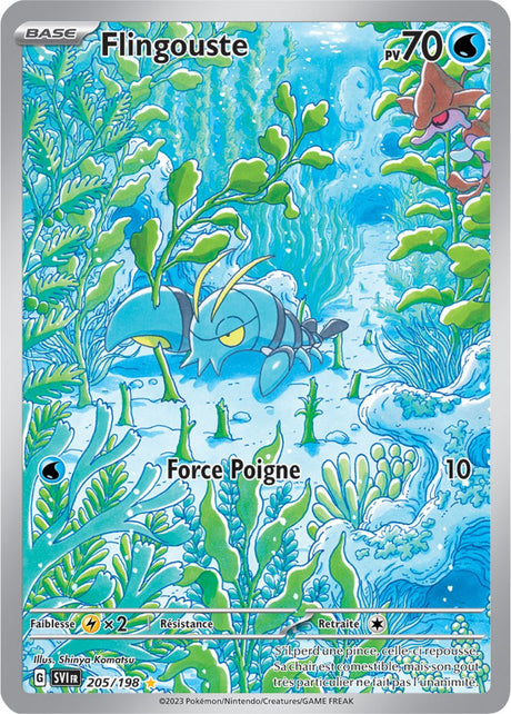 Flingouste - 205/198 - Carte Pokémon Écarlate et Violet EV01