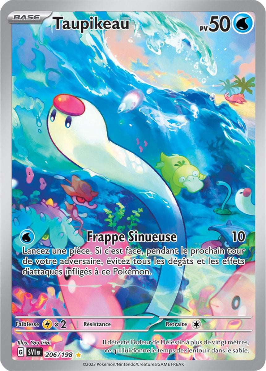 Taupikeau - 206/198 - Carte Pokémon Écarlate et Violet EV01