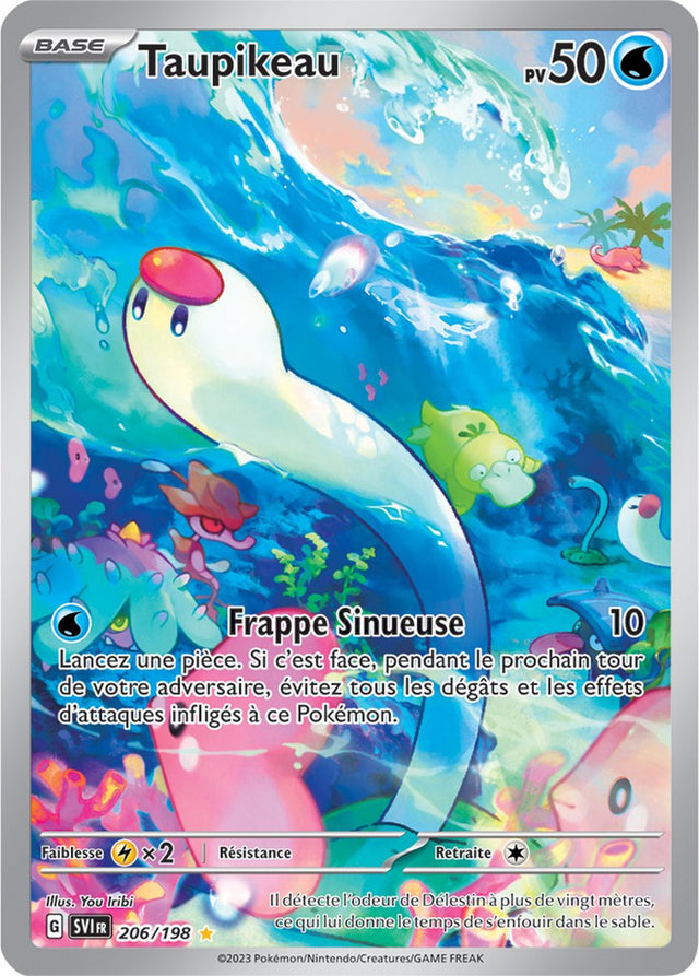 Taupikeau - 206/198 - Carte Pokémon Écarlate et Violet EV01