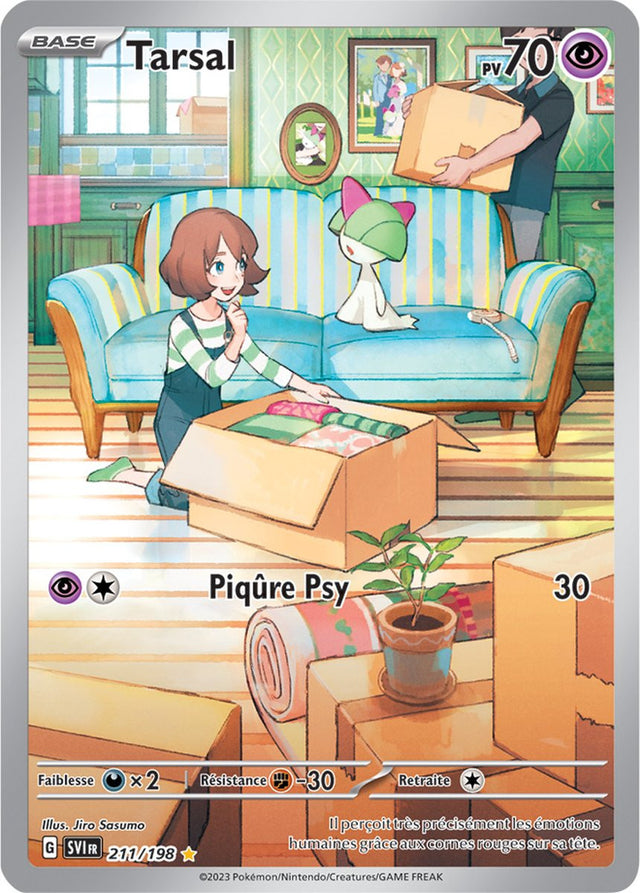 Tarsal - 211/198 - Carte Pokémon Écarlate et Violet EV01