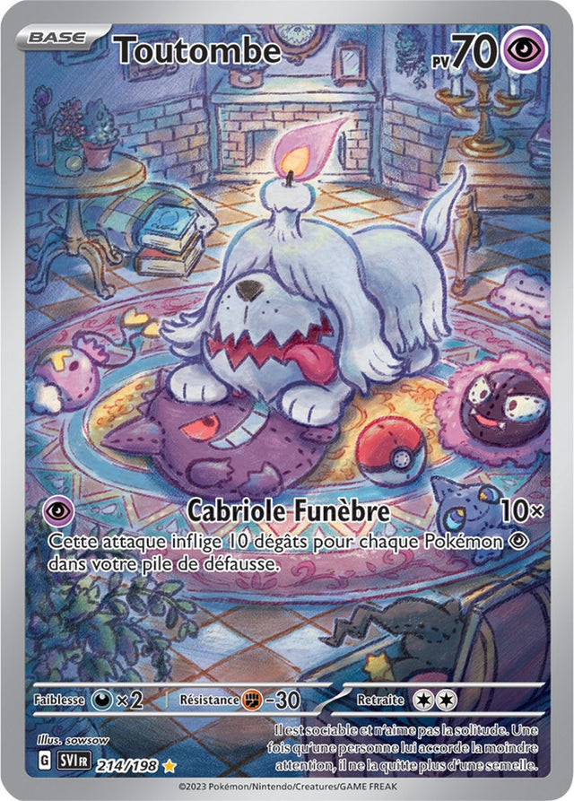 Toutombe - 214/198 - Carte Pokémon Écarlate et Violet EV01