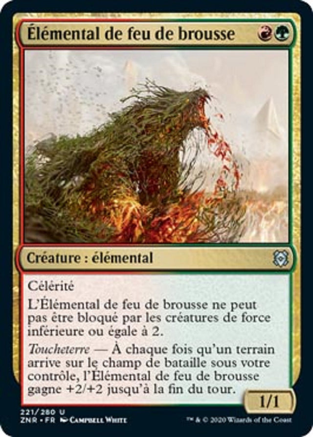 image ZNR_221/280 Élémental de feu de brousse