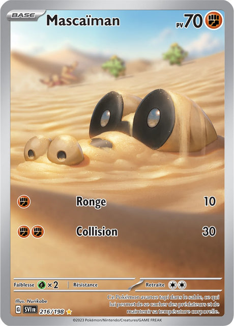 Mascaïman - 216/198 - Carte Pokémon Écarlate et Violet EV01