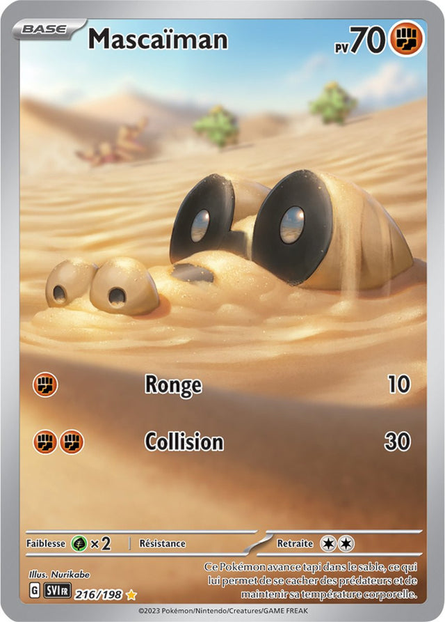 Mascaïman - 216/198 - Carte Pokémon Écarlate et Violet EV01