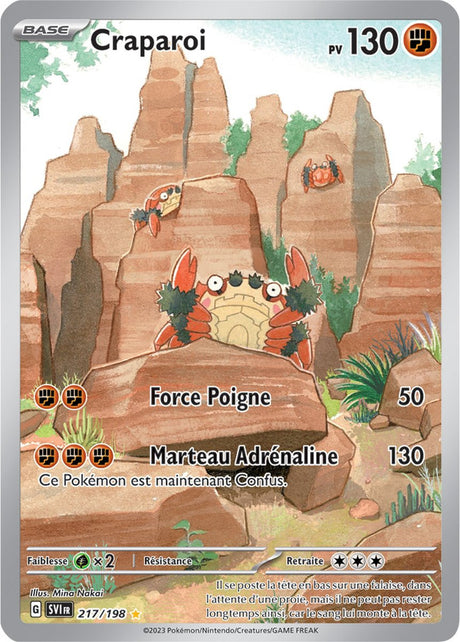 Craparoi - 217/198 - Carte Pokémon Écarlate et Violet EV01