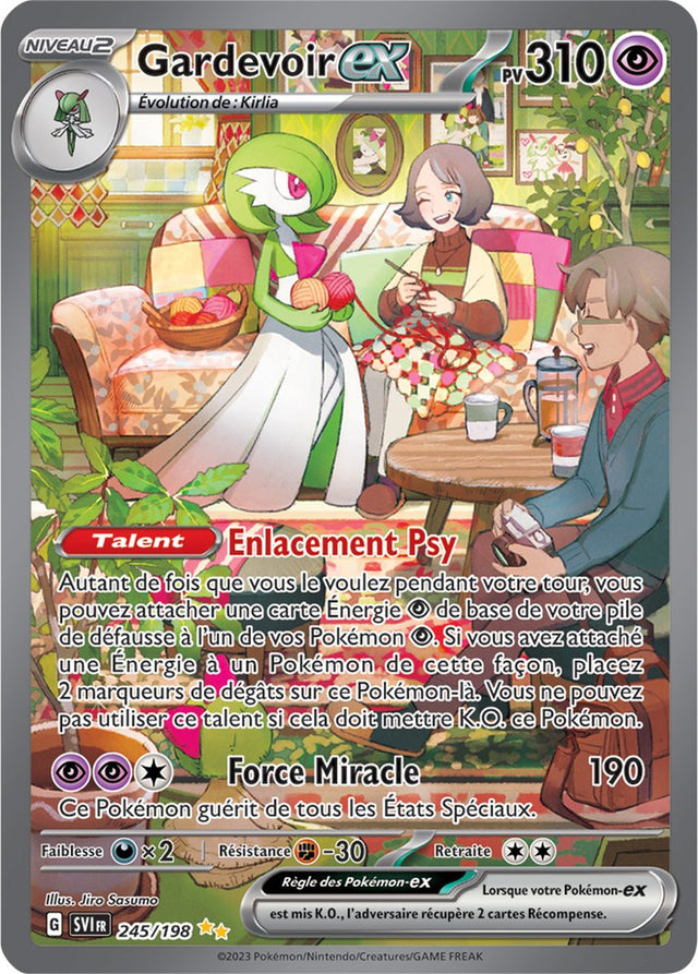 Gardevoir ex - 245/198 - Carte Pokémon Écarlate et Violet EV01