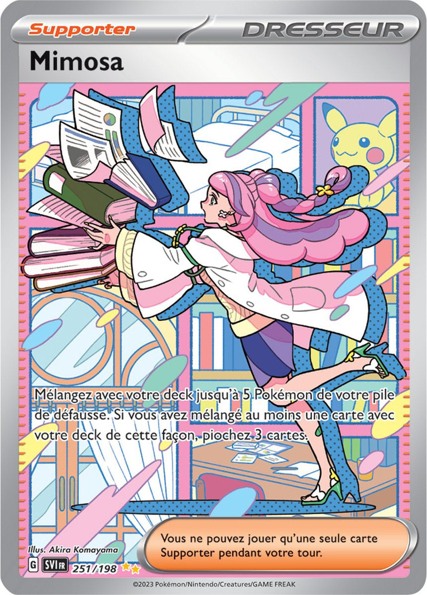 Mimosa - 251/198 - Carte Pokémon Écarlate et Violet EV01