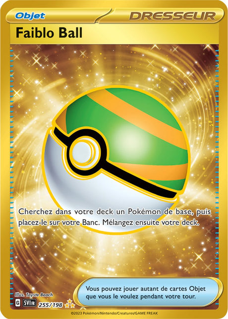 Faiblo Ball - 255/198 - Carte Pokémon Écarlate et Violet EV01