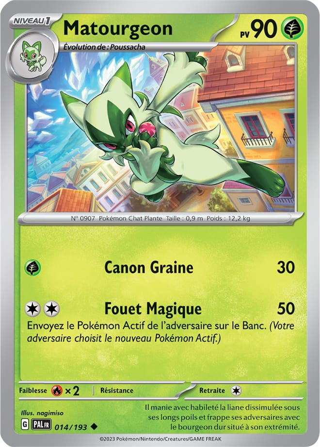 Matourgeon - 014/193 - Carte Pokémon Évolutions à Paldea EV02